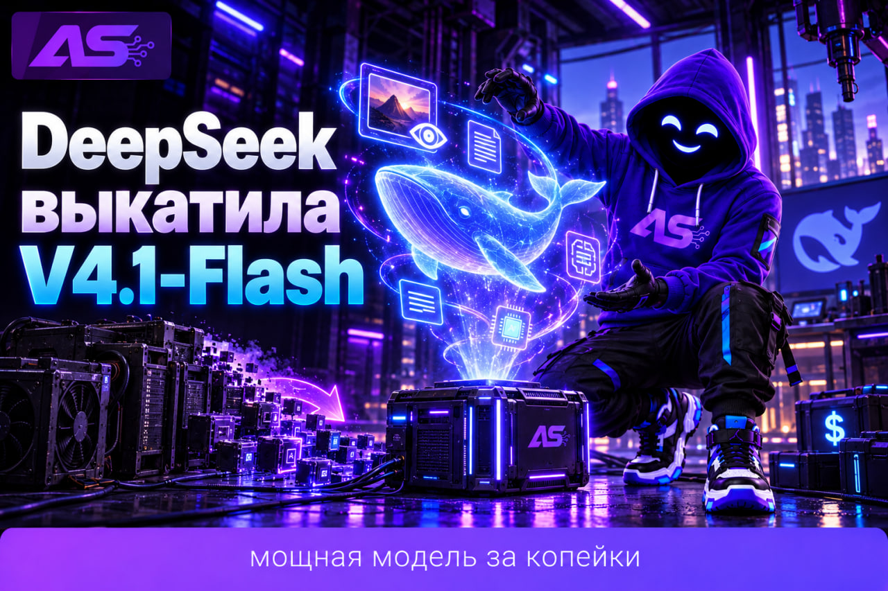 DeepSeek выпустила V4.1-Flash